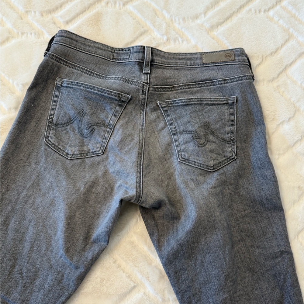 AG Adriano Goldschmied Gray Skinny Jeans - Legging Ankle - Picture 4 of 13